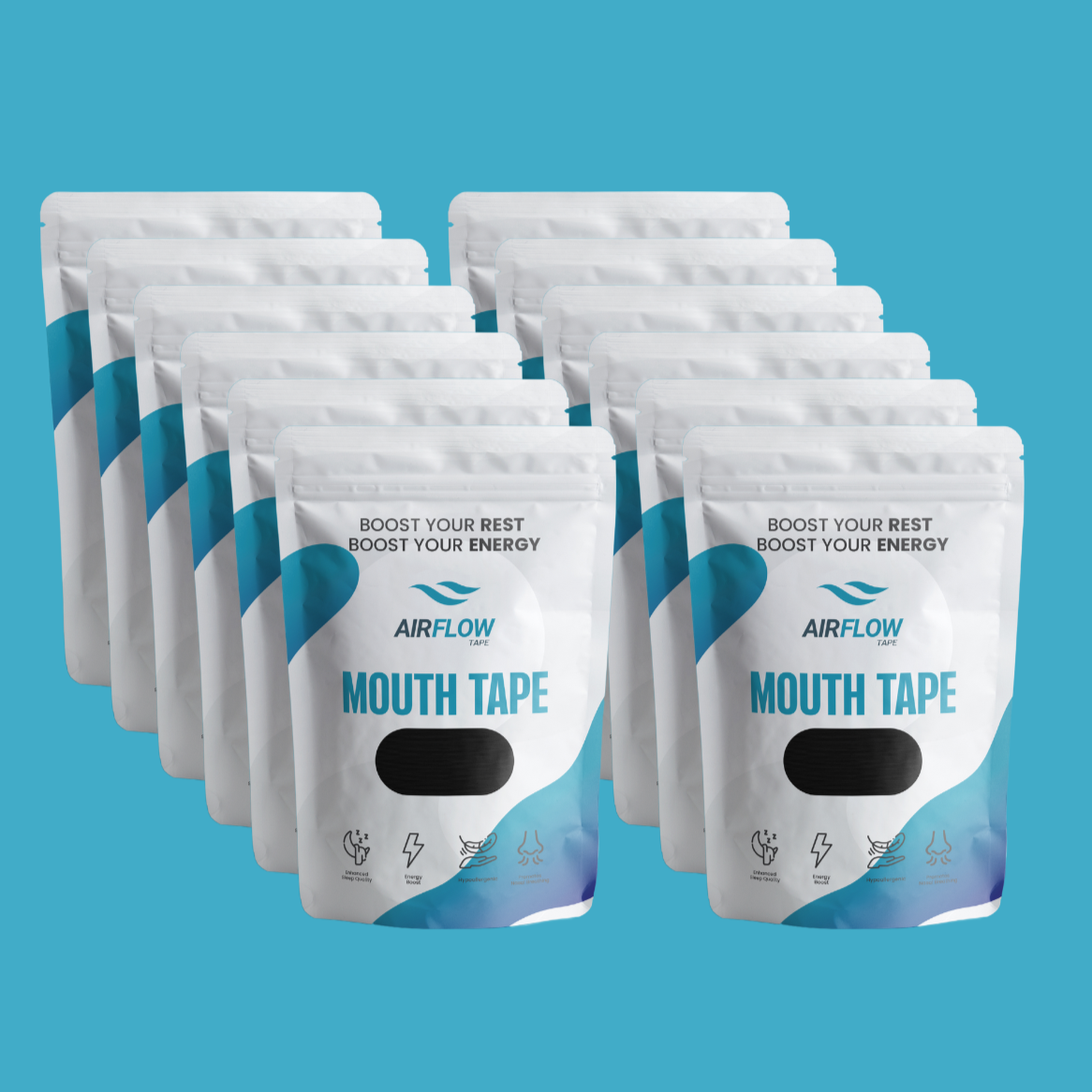 AirFlow Mouth Tape - 1 Year Pack